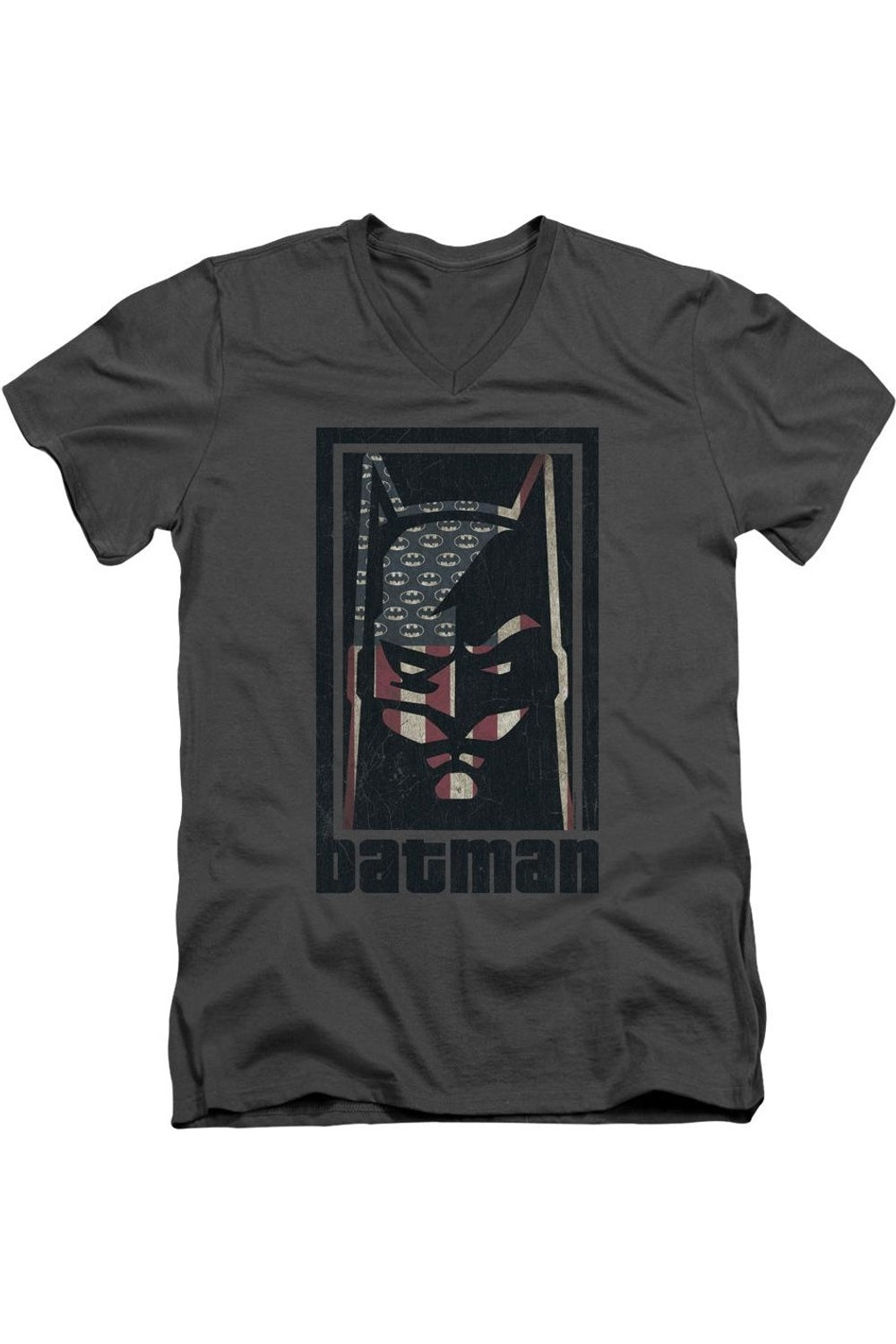 Футболка из хлопка премиум-класса с коротким рукавом и V-образным вырезом для взрослых с изображением американского Бэтмена Gildan, цвет charcoal
Футболка из хлопка премиум-класса с коротким рукавом и V-образным вырезом для взрослых с изображением американского Бэтмена Gildan, цвет charcoal