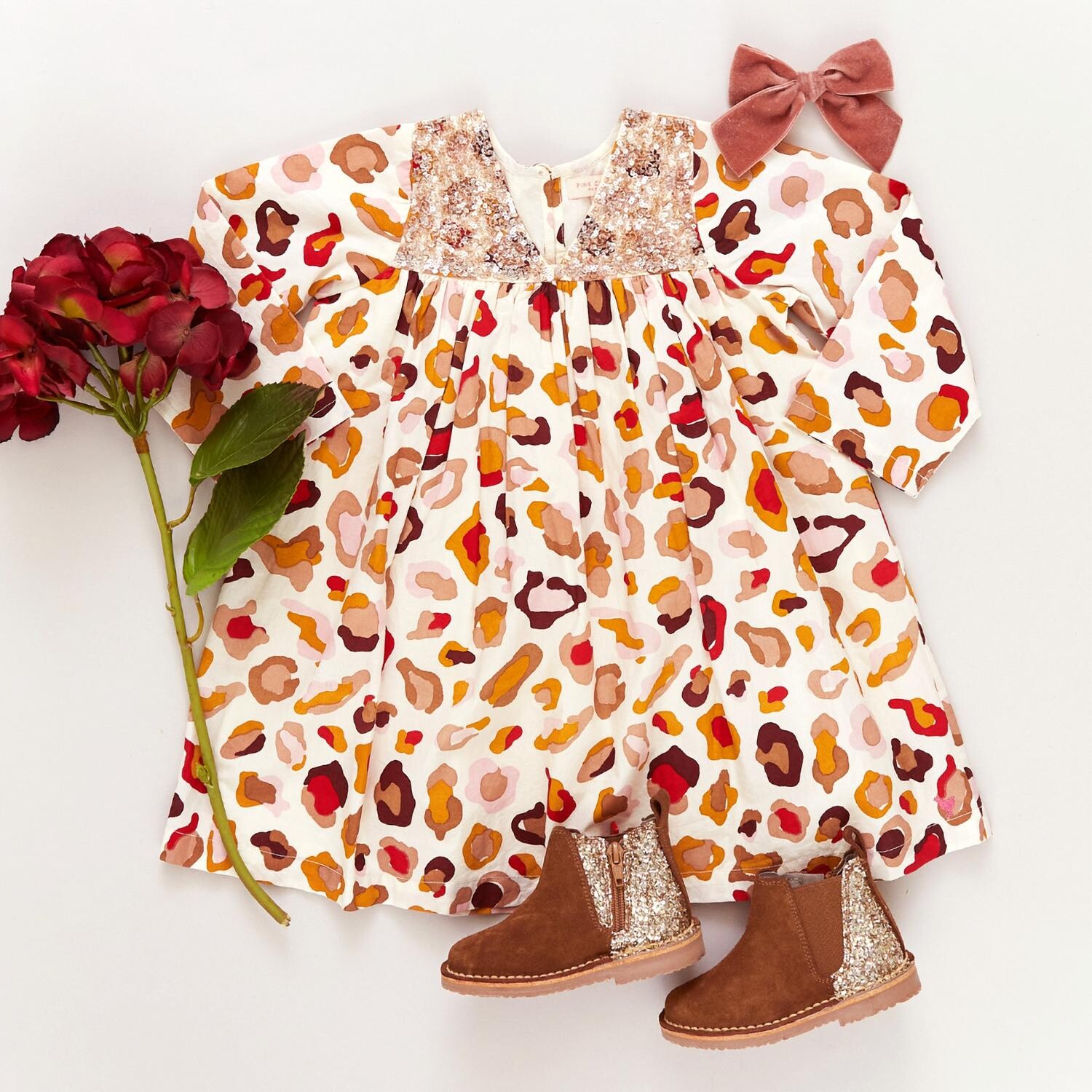 Разноцветное леопардовое платье Girls Courtney Pink Chicken
Разноцветное леопардовое платье Girls Courtney Pink Chicken