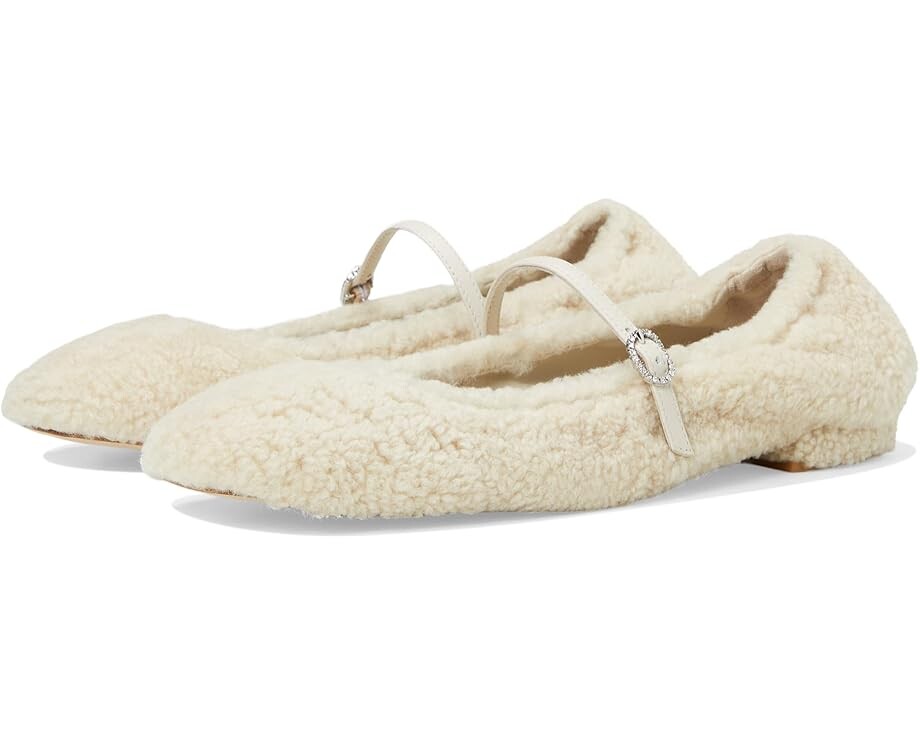 Туфли на плоской подошве Stuart Weitzman Lennox Shearling Flat, цвет Natural/Oat
Туфли на плоской подошве Stuart Weitzman Lennox Shearling Flat, цвет Natural/Oat