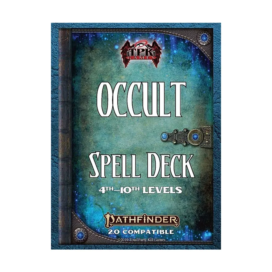 Колода оккультных заклинаний — 4–10 уровни, Pathfinder 2E Spell Decks (Total Party Kill Games)
Колода оккультных заклинаний — 4–10 уровни, Pathfinder 2E Spell Decks (Total Party Kill Games)