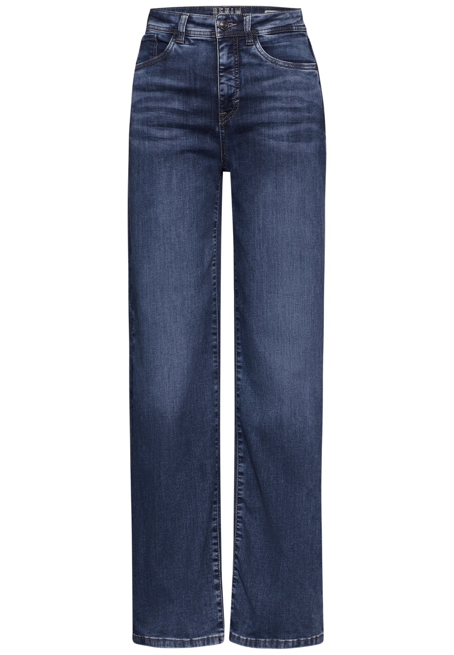 Джинсы свободного кроя STREET ONE, синий
Джинсы свободного кроя STREET ONE, синий