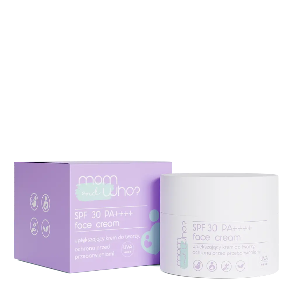 Крем для лица с spf30 Mom&Who, 50 мл
Крем для лица с spf30 Mom&Who, 50 мл