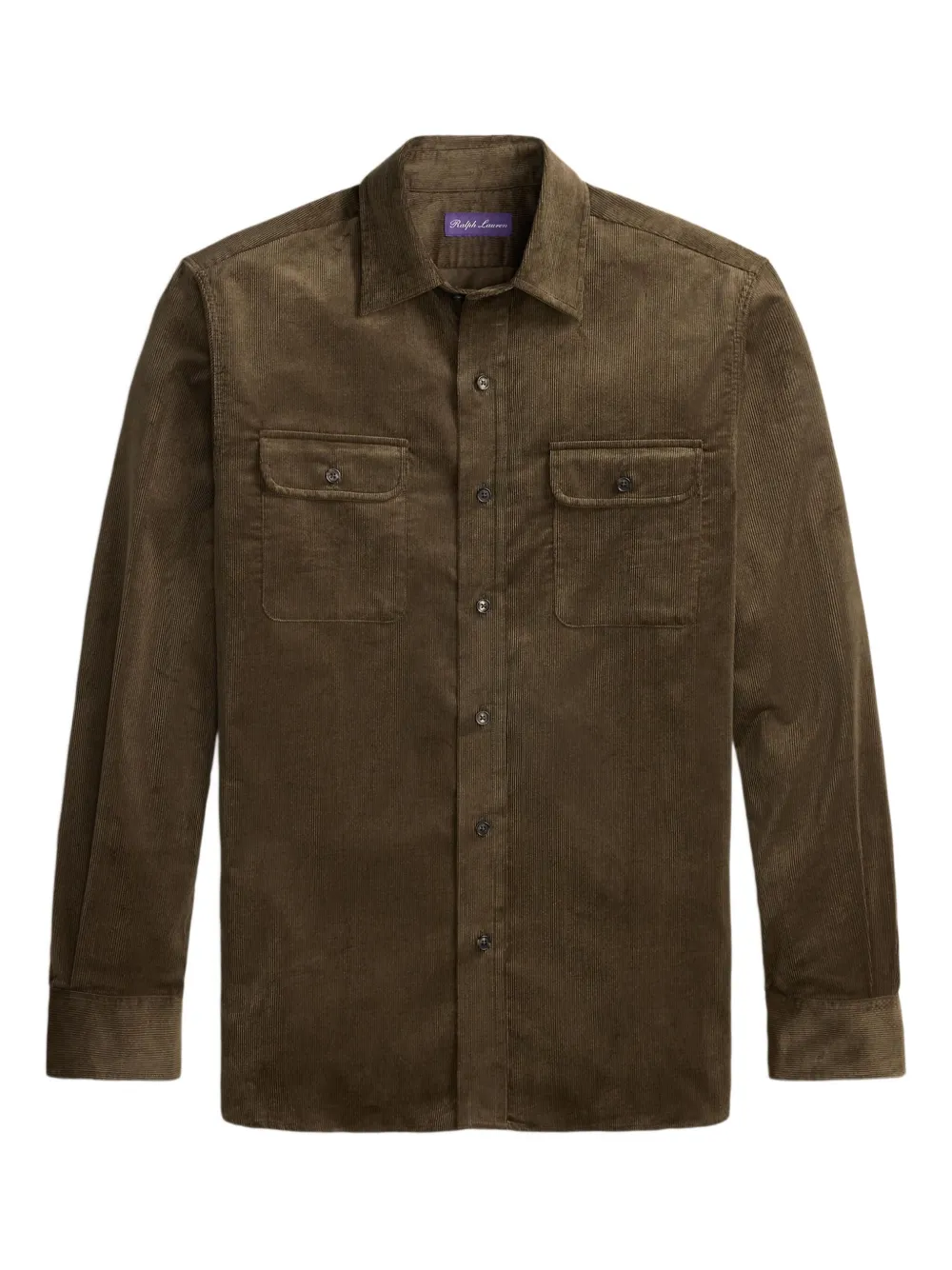 Вельветовая рубашка с нагрудным карманом Ralph Lauren Purple Label, коричневый
Вельветовая рубашка с нагрудным карманом Ralph Lauren Purple Label, коричневый