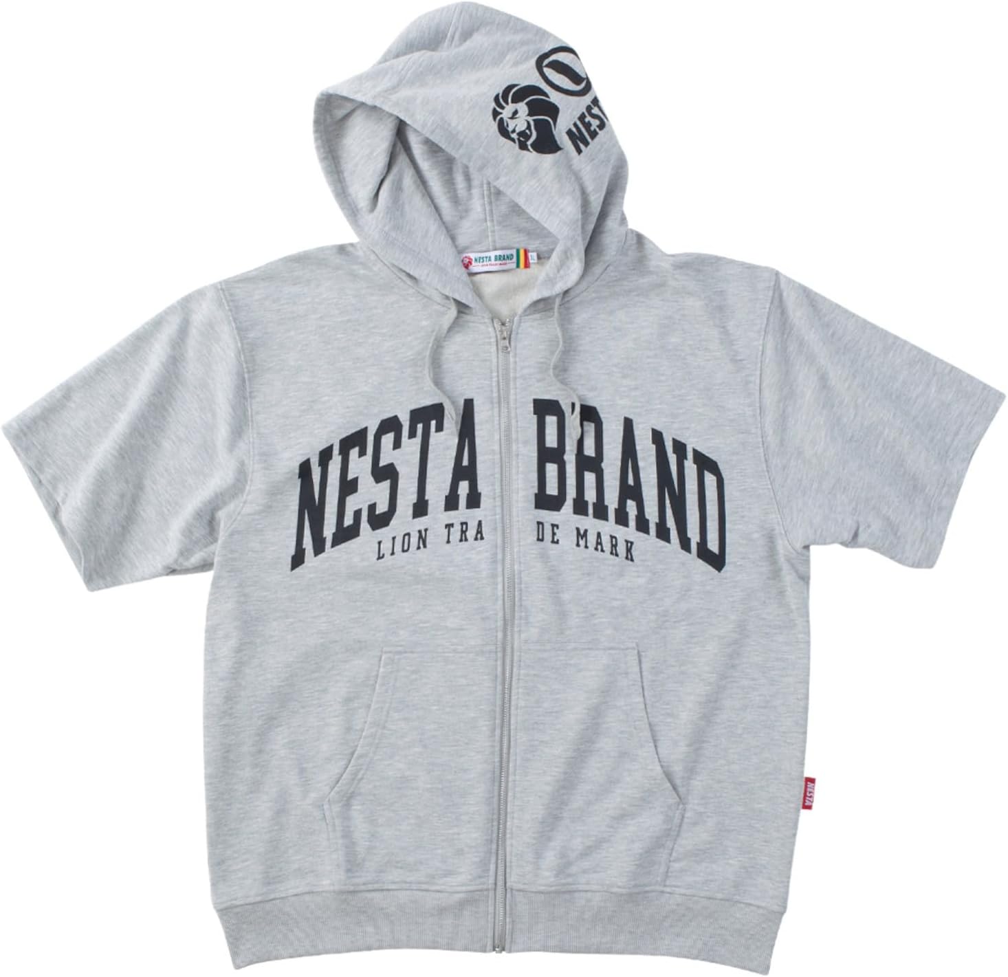 Мужская толстовка с капюшоном Nesta Brand, с коротким рукавом, на молнии, серый
Мужская толстовка с капюшоном Nesta Brand, с коротким рукавом, на молнии, серый