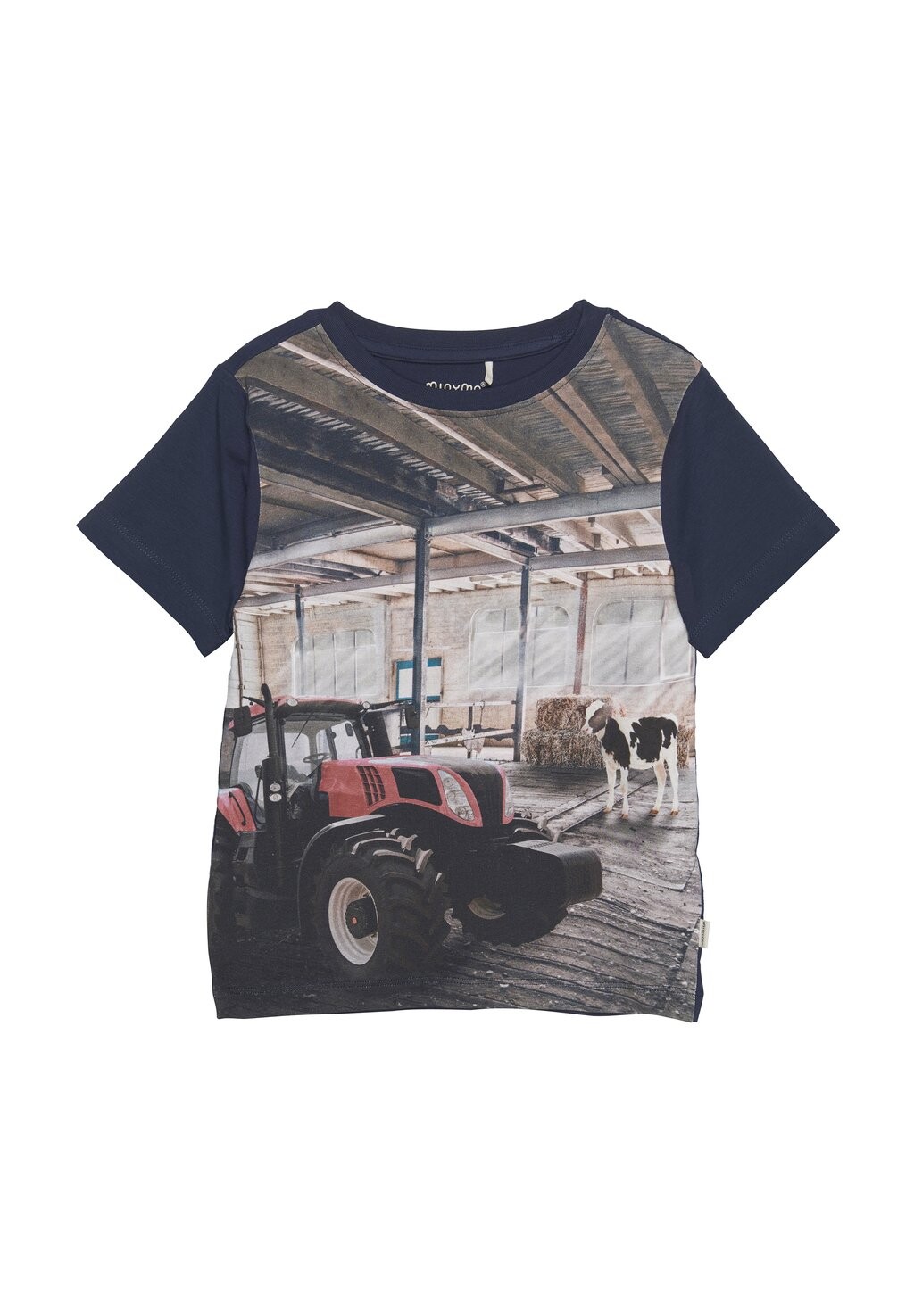 Футболка с принтом SS Minymo, цвет black iris 
Футболка с принтом SS Minymo, цвет black iris