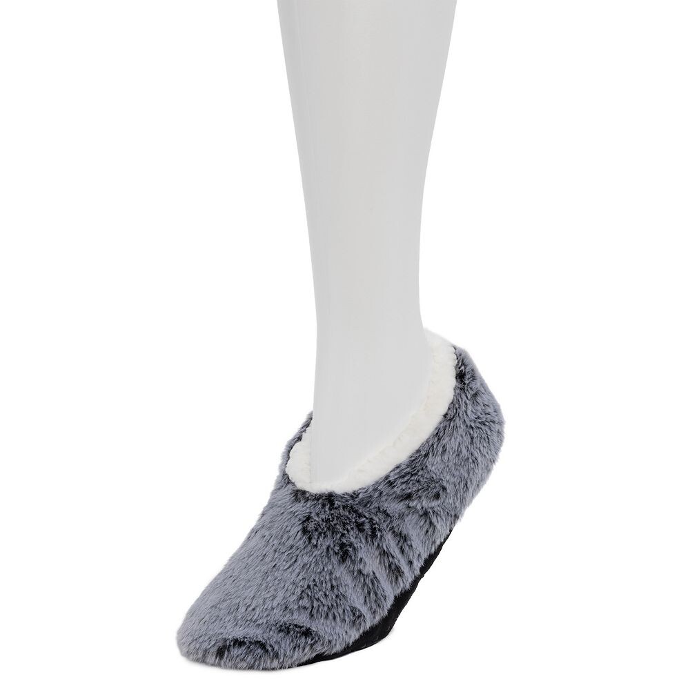 Женские уютные мягкие носки-балерины из искусственного меха Cozy Soft, цвет Black Tipped
Женские уютные мягкие носки-балерины из искусственного меха Cozy Soft, цвет Black Tipped