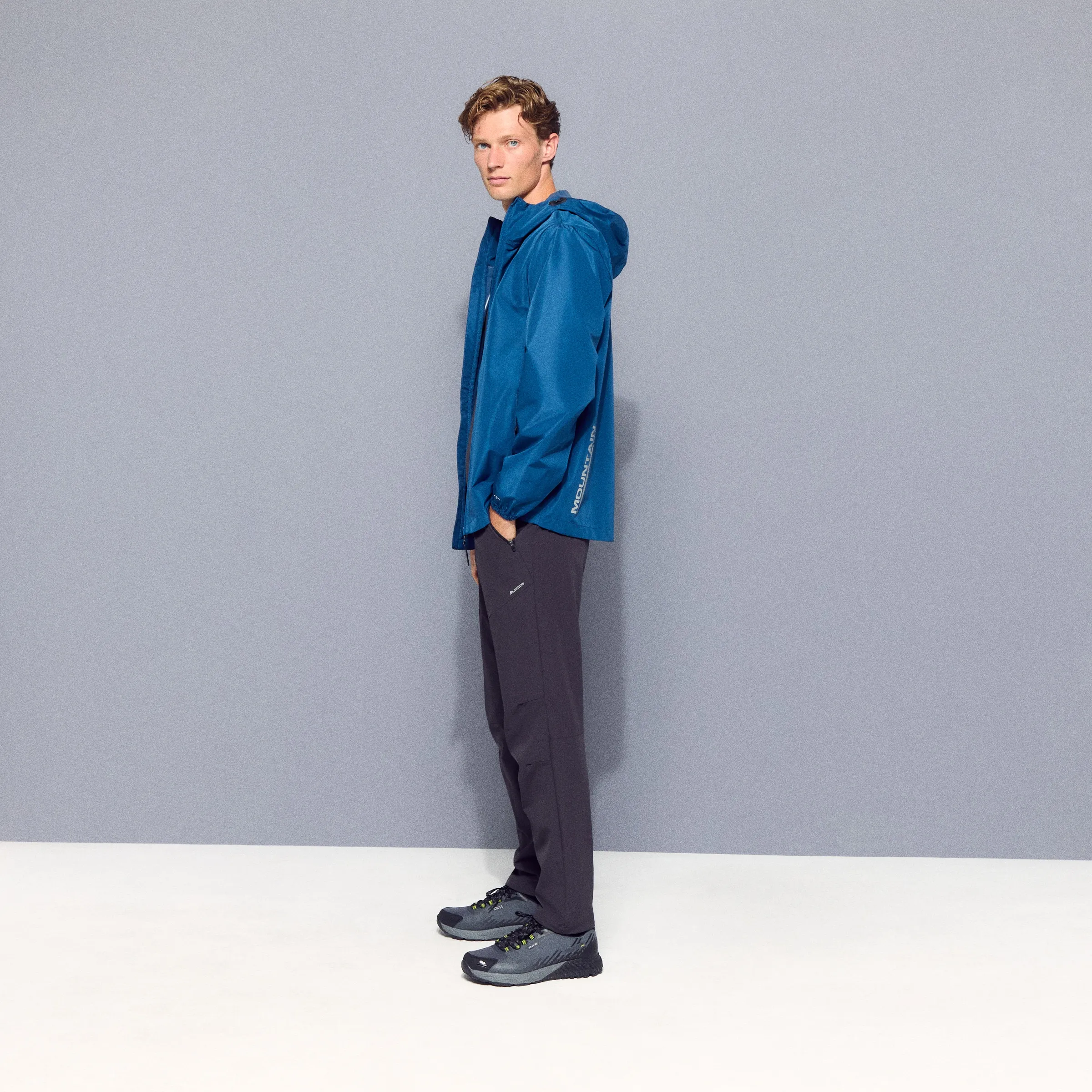 Непромокаемая горная куртка для мужчин Mountain Pro, синий 
Непромокаемая горная куртка для мужчин Mountain Pro, синий