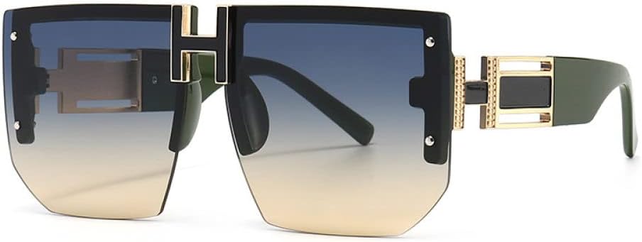 Солнцезащитные очки без оправы большого размера для женщин и мужчин, винтажные, дорожные, с плоской верхней частью, для женщин, с защитой от УФ-излучения UV400 LANGSER, C6
Солнцезащитные очки без оправы большого размера для женщин и мужчин, винтажные, дорожные, с плоской верхней частью, для женщин, с защитой от УФ-излучения UV400 LANGSER, C6