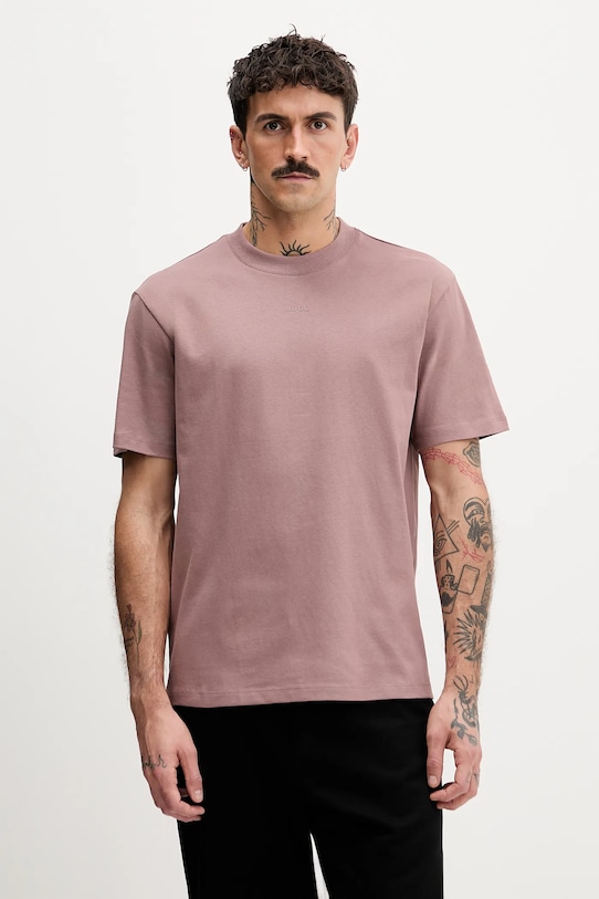 Хлопковая футболка dapolino HUGO, розовый
Хлопковая футболка dapolino HUGO, розовый