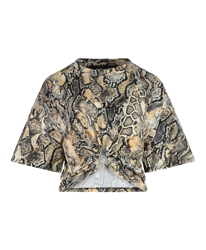 Хлопковая футболка с принтом Just Cavalli, мультиколор
Хлопковая футболка с принтом Just Cavalli, мультиколор