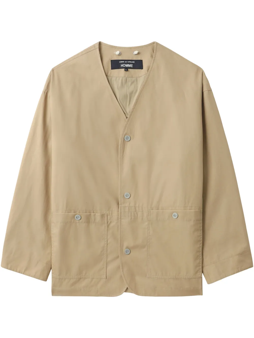 Однобортный пиджак Comme des Garçons Homme, нейтральный
Однобортный пиджак Comme des Garçons Homme, нейтральный