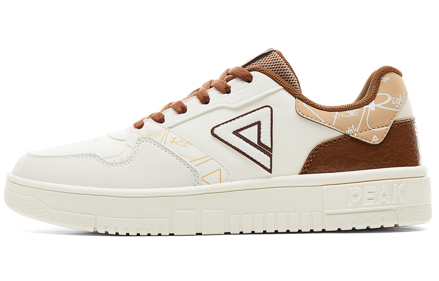 Кеды мужские, обувь для скейтбординга низкая парусиновая белый коричневый Peak
Кеды мужские, обувь для скейтбординга низкая парусиновая белый коричневый Peak