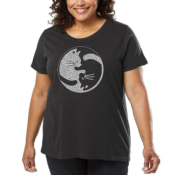 Женская футболка plus size с принтом "инь-ян кот" La Pop Art, Grey, Серый, Женская футболка plus size с принтом "инь-ян кот" La Pop Art, Grey
Женская футболка plus size с принтом "инь-ян кот" La Pop Art, Grey, Серый, Женская футболка plus size с принтом "инь-ян кот" La Pop Art, Grey