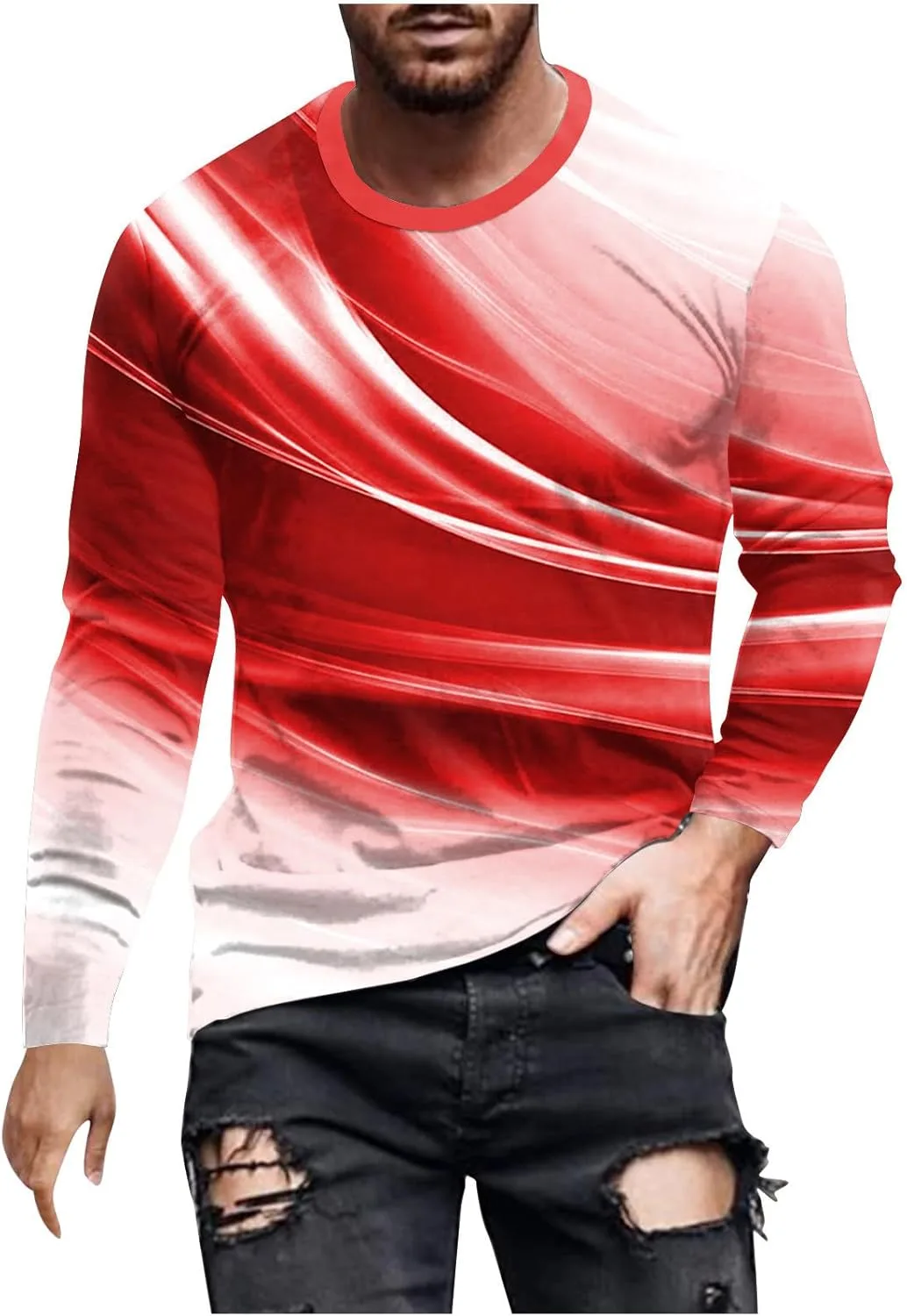 Футболка Muscularfit Big and Tall с длинным рукавом и градиентным принтом
Футболка Muscularfit Big and Tall с длинным рукавом и градиентным принтом