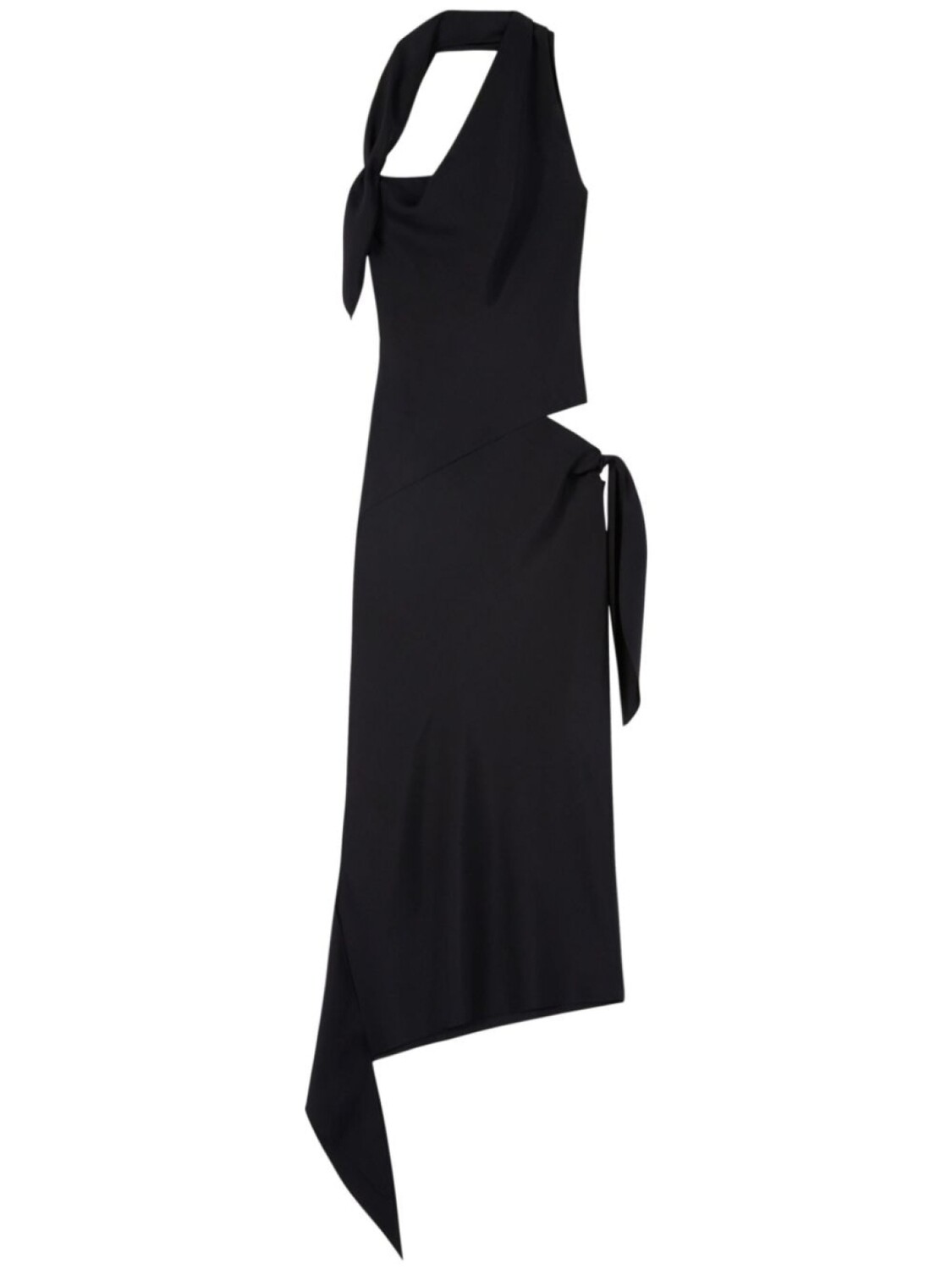 Courrèges платье с перекрученной деталью, черный
Courrèges платье с перекрученной деталью, черный