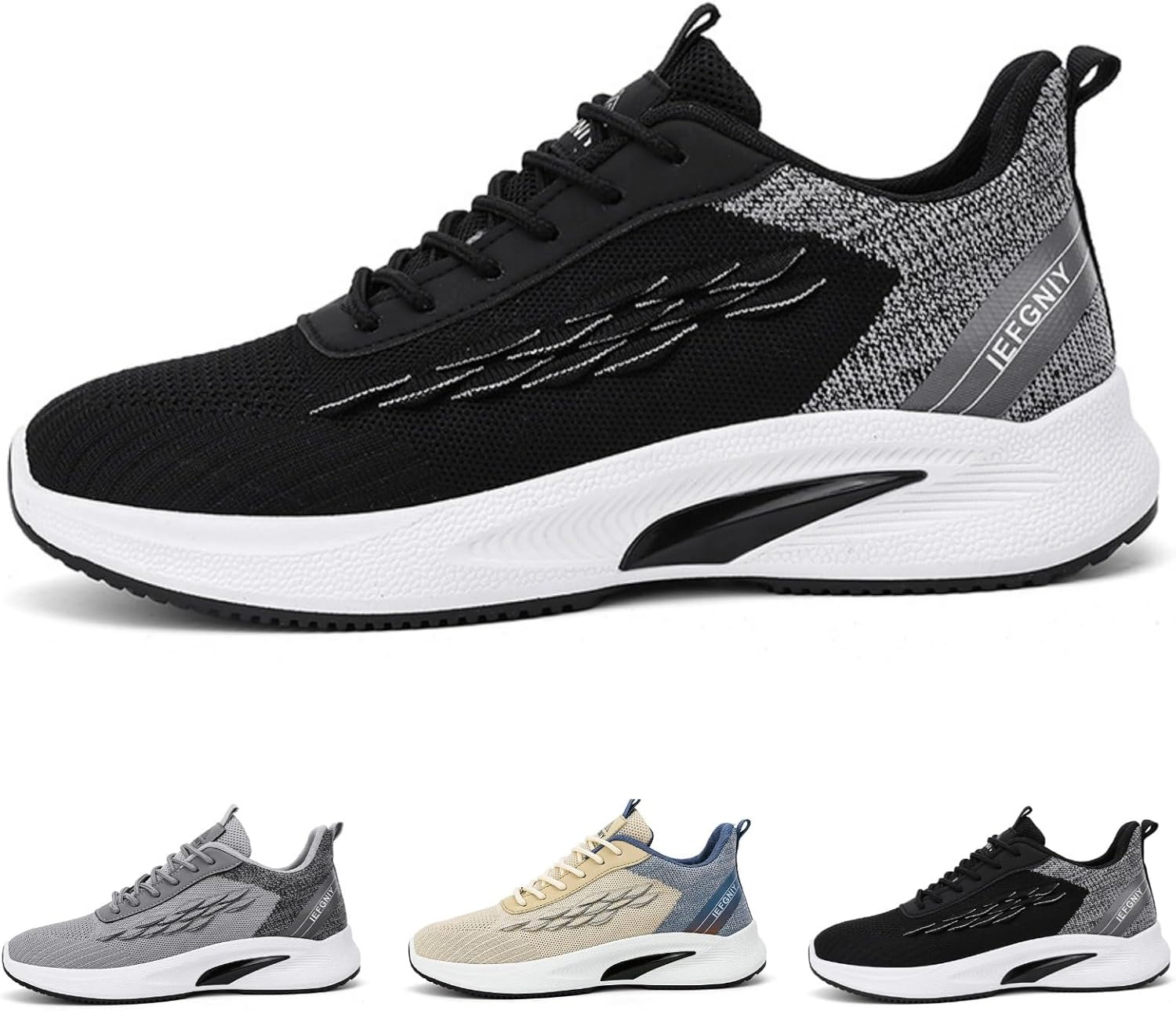 Мужские сетчатые кроссовки MACEFIL, массивные кроссовки, дышащие, с толстой подошвой, легкие, удобные, модные спортивные туфли для мужчин, черный
Мужские сетчатые кроссовки MACEFIL, массивные кроссовки, дышащие, с толстой подошвой, легкие, удобные, модные спортивные туфли для мужчин, черный