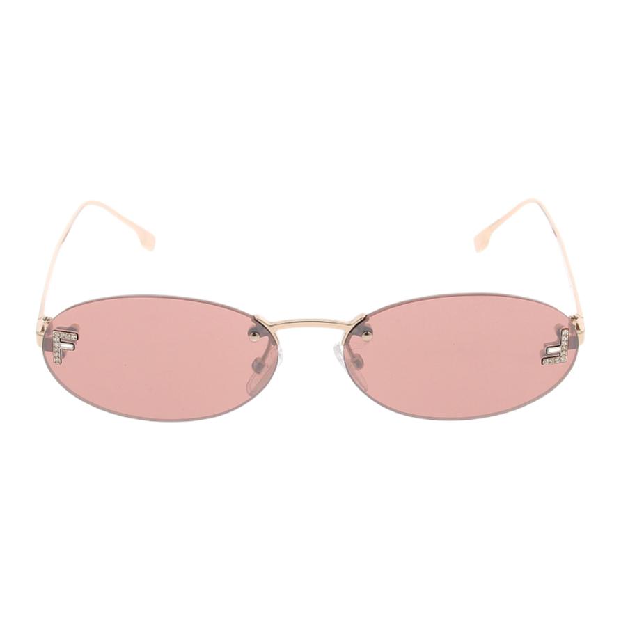 FENDI Солнцезащитные очки овальной формы Eyewear Oval Frame, Gold
FENDI Солнцезащитные очки овальной формы Eyewear Oval Frame, Gold