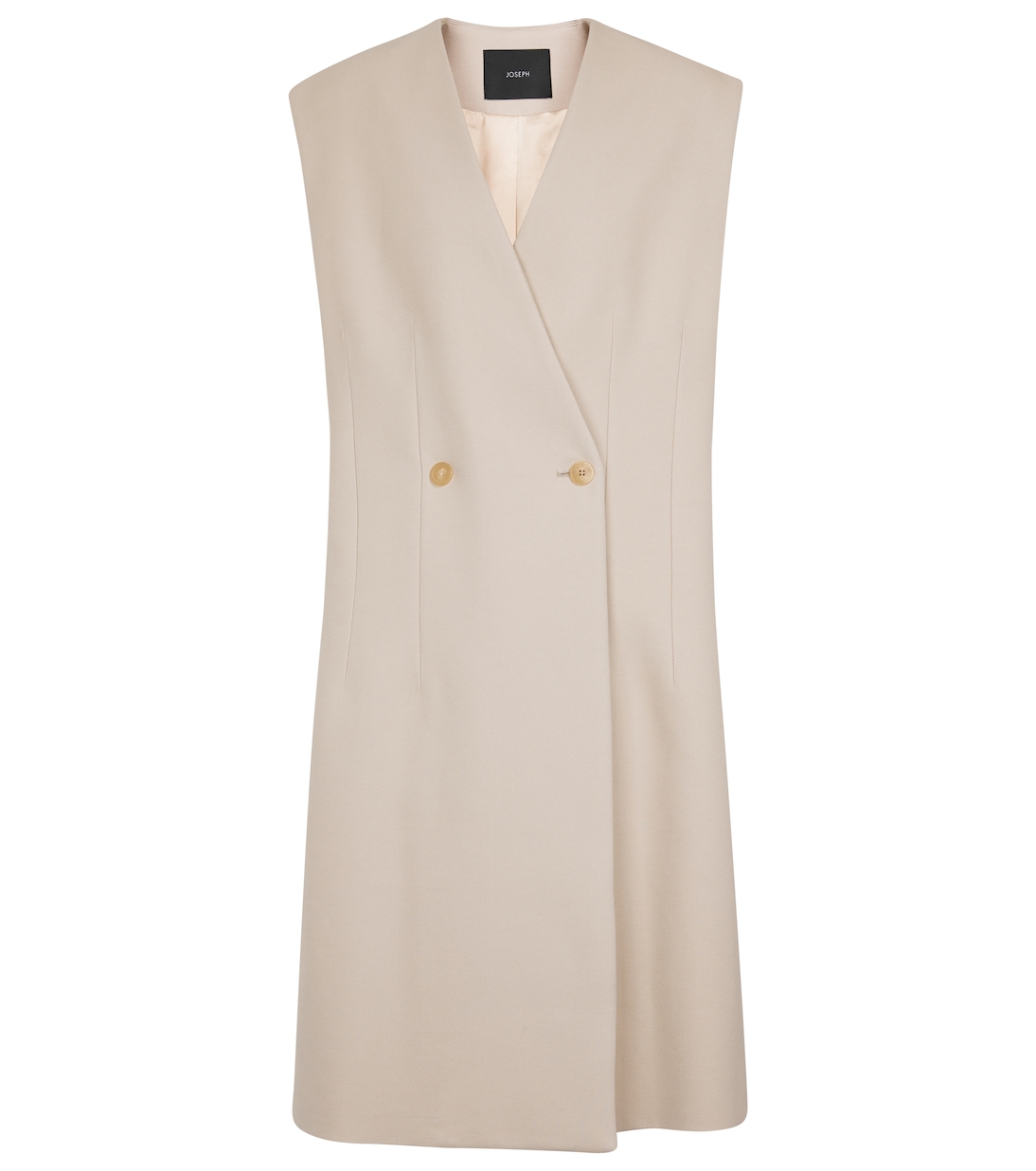 Платье миди из хлопкового твила с потайным швом Joseph, Mastic
Платье миди из хлопкового твила с потайным швом Joseph, Mastic