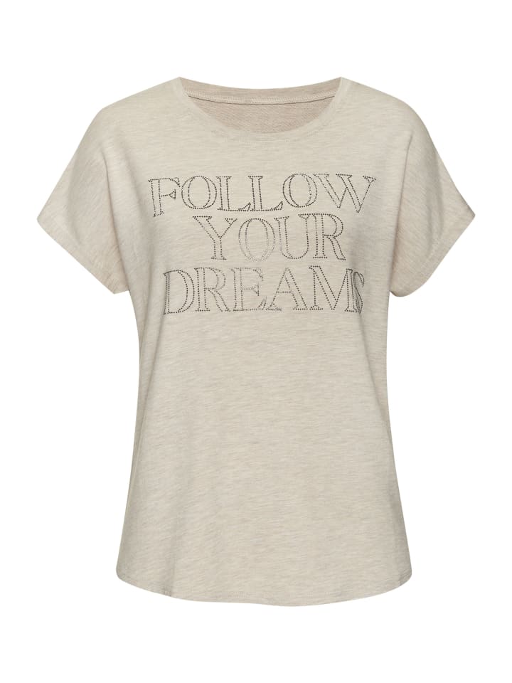 Футболка LASCANA, цвет beige meliert
Футболка LASCANA, цвет beige meliert