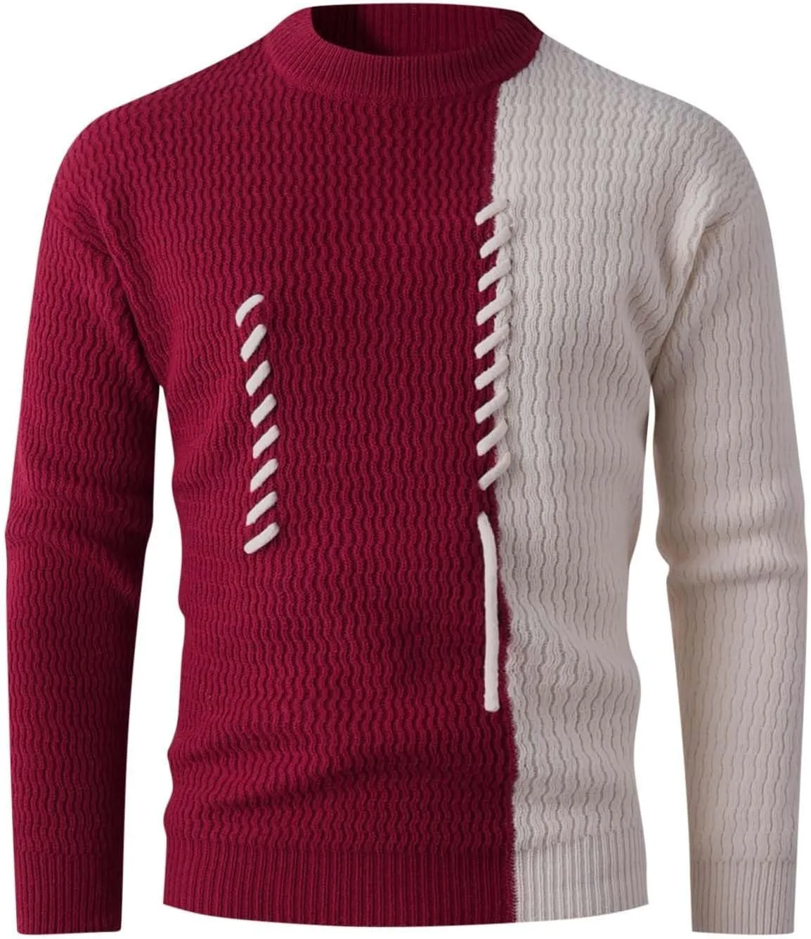 Мужской свитер Cambkatl с цветными блоками и аппликацией, Slim Fit
Мужской свитер Cambkatl с цветными блоками и аппликацией, Slim Fit