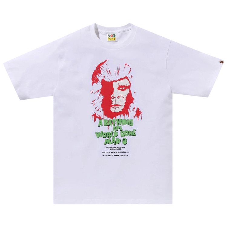 Футболка BAPE Horror Tee #1, White
Футболка BAPE Horror Tee #1, White