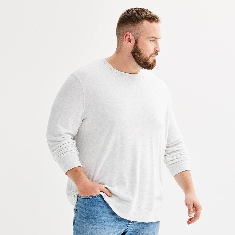 Супермягкая футболка двойной вязки Big & Tall Sonoma Goods For Life, цвет Ice Heather
Супермягкая футболка двойной вязки Big & Tall Sonoma Goods For Life, цвет Ice Heather