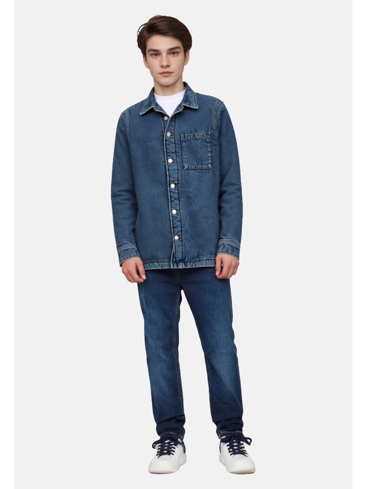 Рубашка Джеймс синего цвета JACK & JONES Junior
Рубашка Джеймс синего цвета JACK & JONES Junior