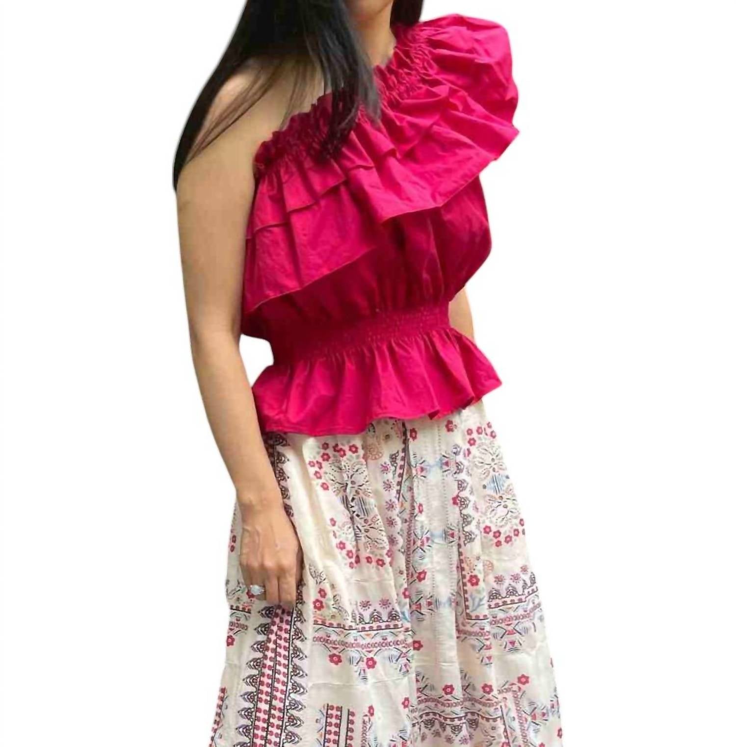 Топ Malena на одно плечо вишневого цвета MONICA NERA, цвет cherry
Топ Malena на одно плечо вишневого цвета MONICA NERA, цвет cherry