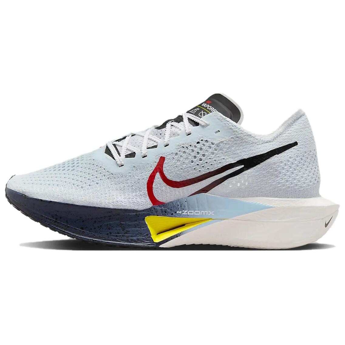 Кроссовки ZoomX Vaporfly 3 мужские низкие синие/белые Nike 
Кроссовки ZoomX Vaporfly 3 мужские низкие синие/белые Nike