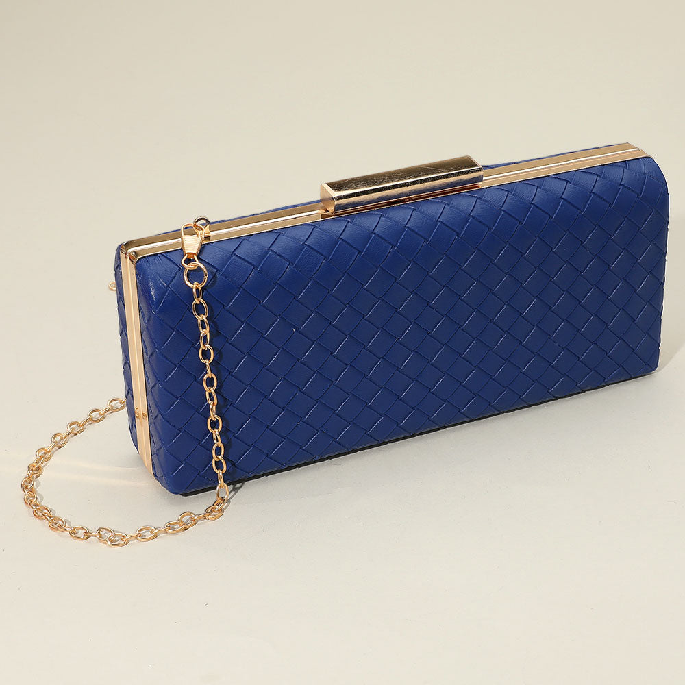 Вечерняя сумка-клатч из искусственной кожи с плетением корзиночкой или через плечо FASHNZFAB
Вечерняя сумка-клатч из искусственной кожи с плетением корзиночкой или через плечо FASHNZFAB