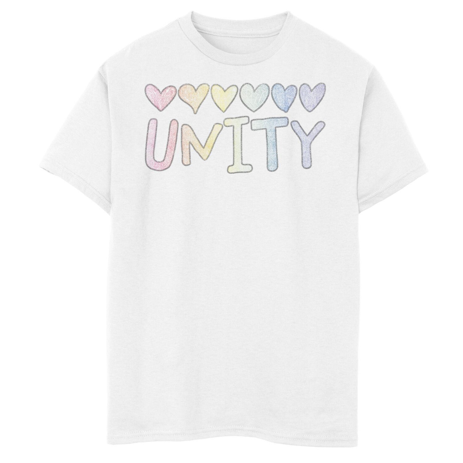 Футболка Unity Rainbow Love Pride для мальчиков 8–20 лет с текстом Licensed Character
Футболка Unity Rainbow Love Pride для мальчиков 8–20 лет с текстом Licensed Character