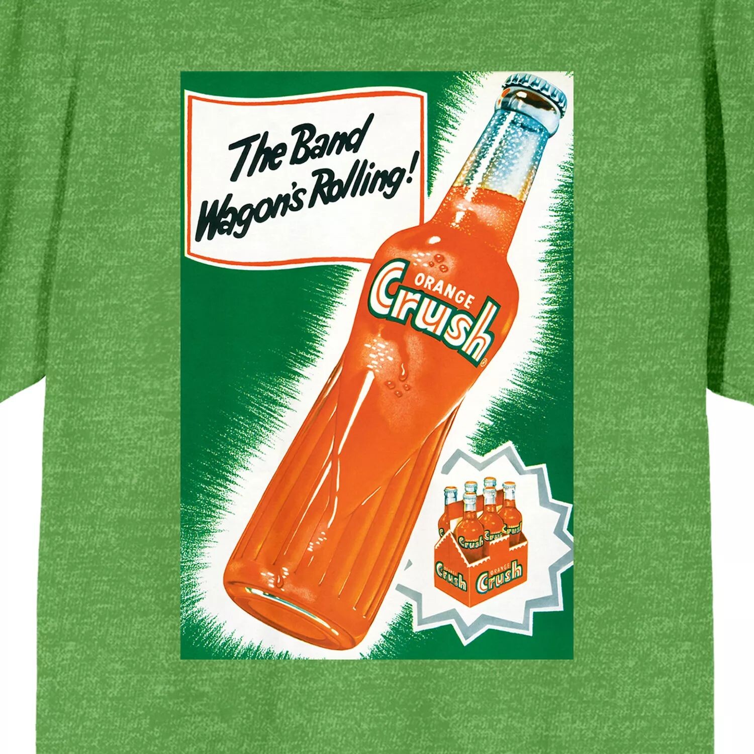 Мужская футболка Orange Crush The Band Licensed Character 
Мужская футболка Orange Crush The Band Licensed Character