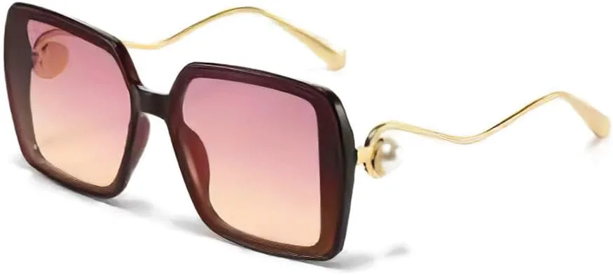 Женские солнцезащитные очки с градиентной сине-желтой оправой, уникальная двойная оправа с золотым сферическим декором, современный модный дизайн HYYZZC, Dark Red
Женские солнцезащитные очки с градиентной сине-желтой оправой, уникальная двойная оправа с золотым сферическим декором, современный модный дизайн HYYZZC, Dark Red