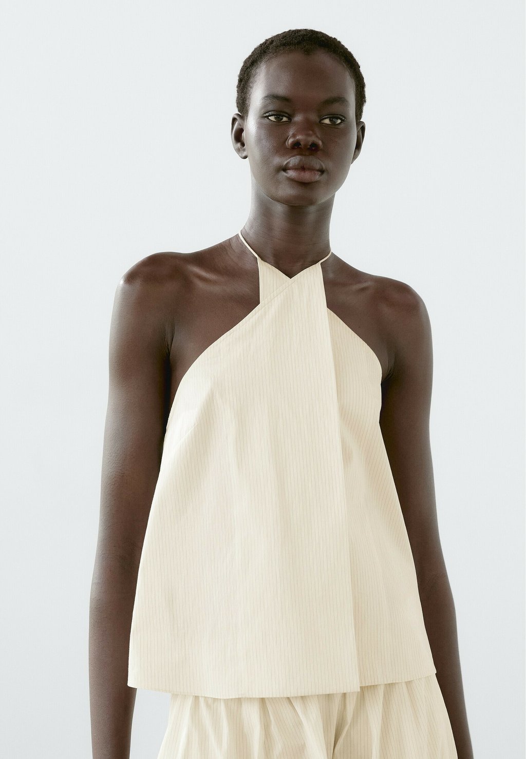 Топ Massimo Dutti, бежевый
Топ Massimo Dutti, бежевый