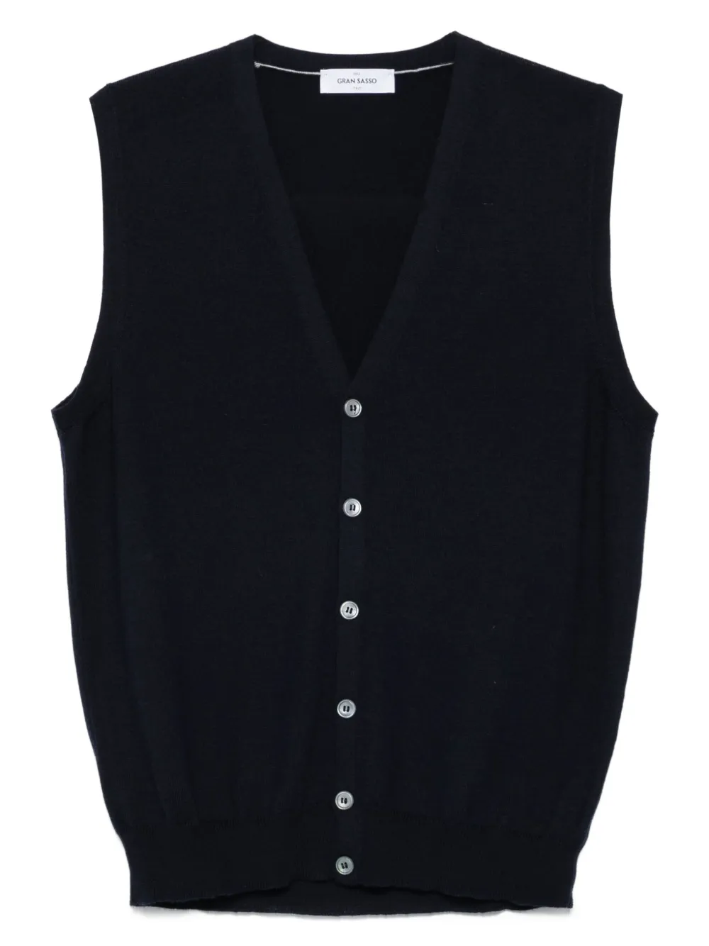Шерстяной кардиган на пуговицах Gran Sasso, синий
Шерстяной кардиган на пуговицах Gran Sasso, синий