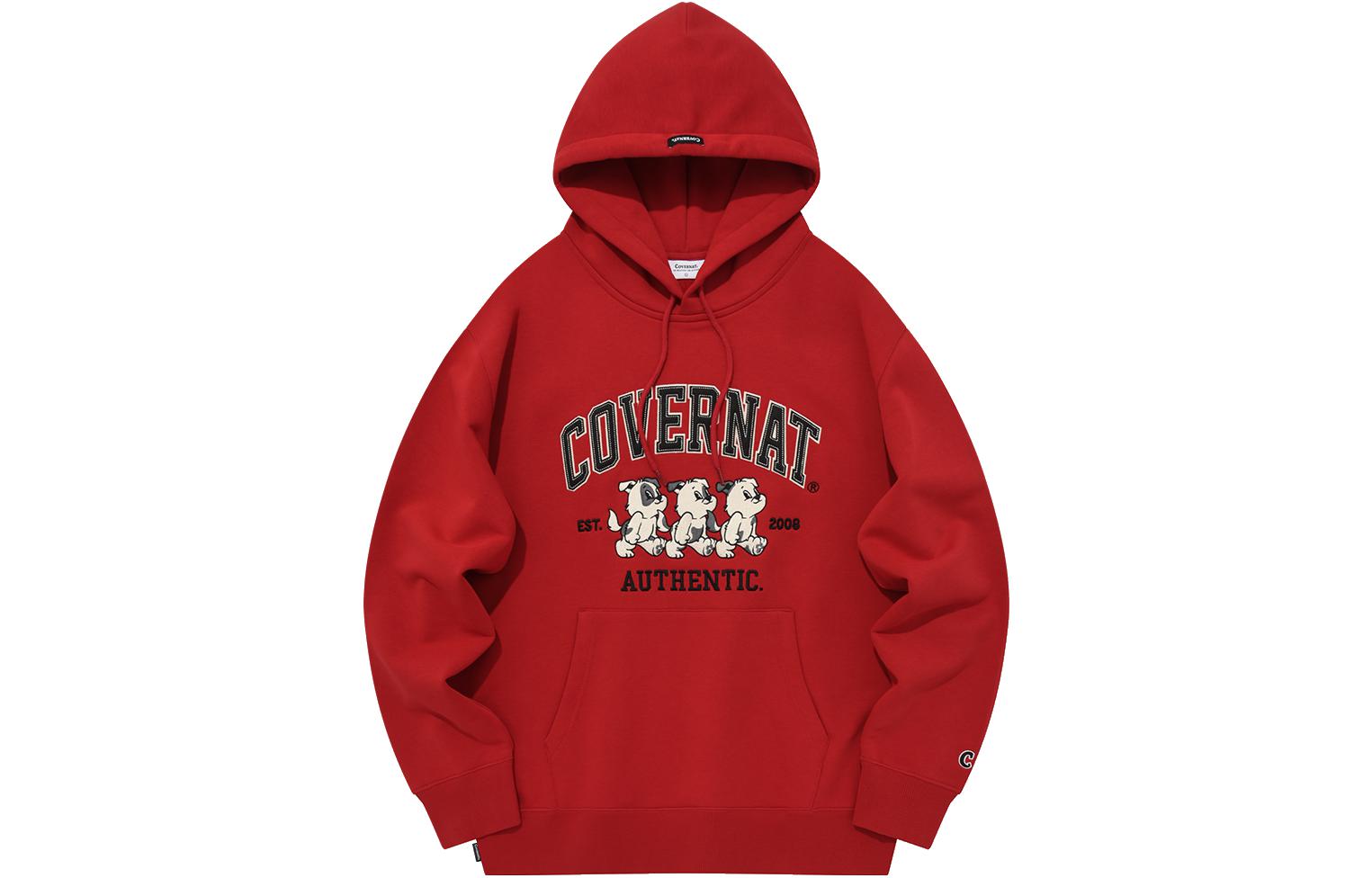 COVERNAT Унисекс-худи красного цвета
COVERNAT Унисекс-худи красного цвета