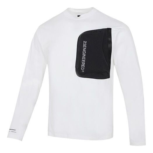 Футболка men's splicing pocket reflective printing round neck pullover white t-shirt Air Jordan, белый
Футболка men's splicing pocket reflective printing round neck pullover white t-shirt Air Jordan, белый