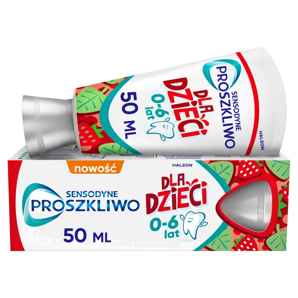 Зубная паста с фтором для детей от 0 до 6 лет, 50 мл Sensodyne Proszkliwo
Зубная паста с фтором для детей от 0 до 6 лет, 50 мл Sensodyne Proszkliwo