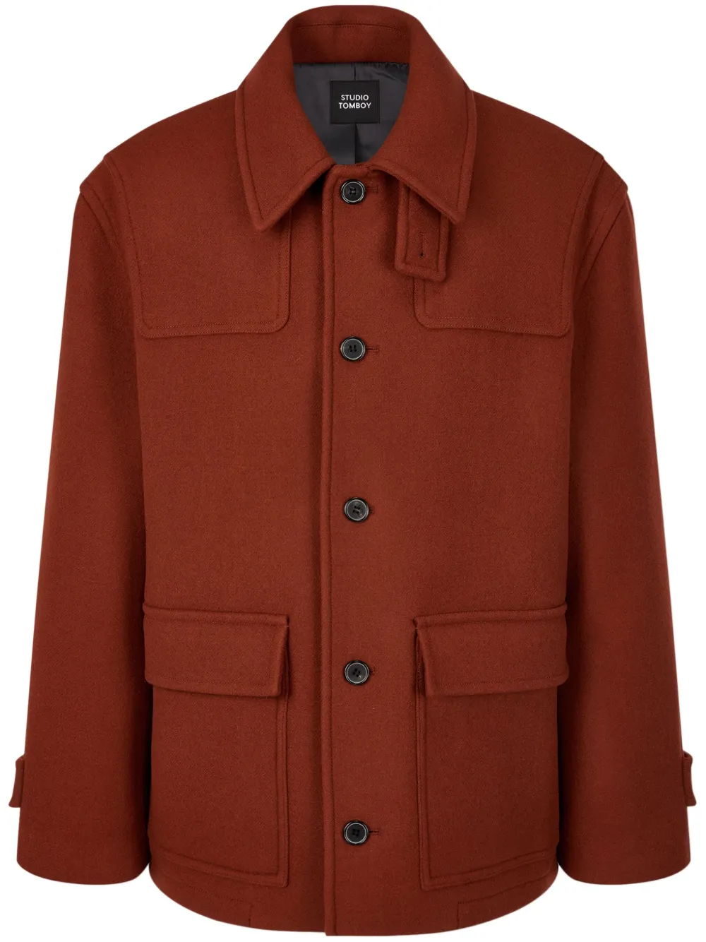 Дафлкот без застежки STUDIO TOMBOY, оранжевый
Дафлкот без застежки STUDIO TOMBOY, оранжевый