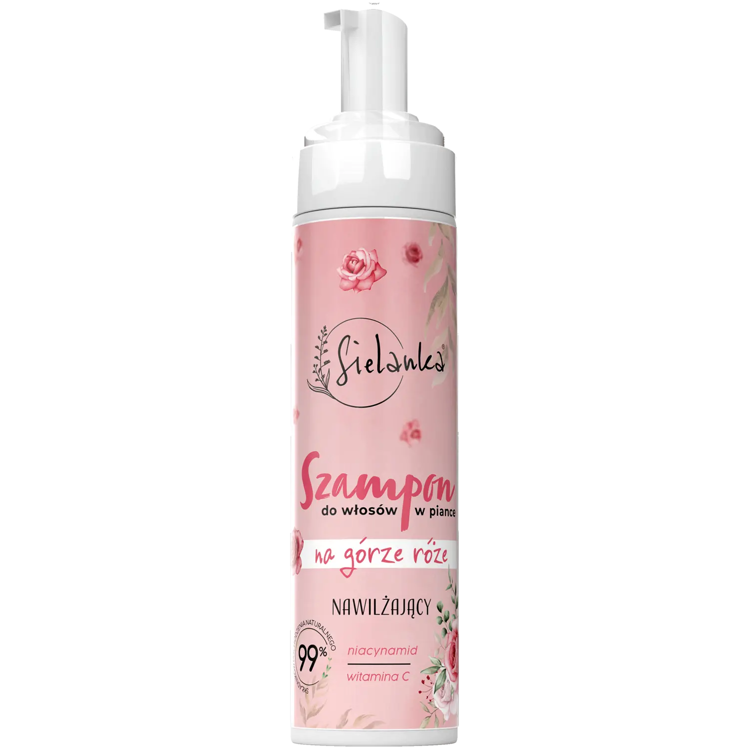 Увлажняющий пенный шампунь для волос Sielanka Na Górze Róże, 200 мл
Увлажняющий пенный шампунь для волос Sielanka Na Górze Róże, 200 мл