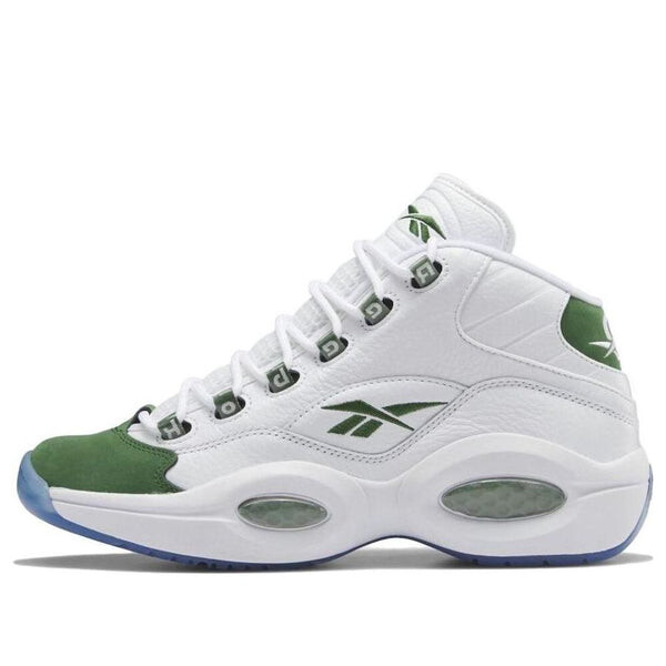 Кроссовки question mid 'ncaa pack - michigan state' 2023 Reebok, белый 
Кроссовки question mid 'ncaa pack - michigan state' 2023 Reebok, белый