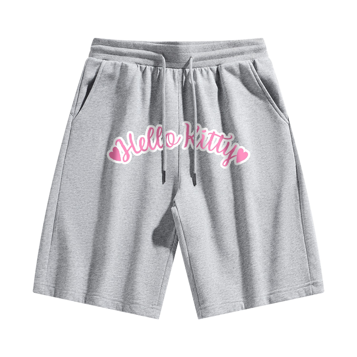 Хелло Китти повседневные шорты унисекс Sanrio, серый
Хелло Китти повседневные шорты унисекс Sanrio, серый