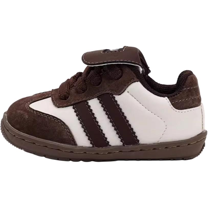 Нескользящие анти-кик туфли с низким верхом для малышей QINUOSHU, коричневый
Нескользящие анти-кик туфли с низким верхом для малышей QINUOSHU, коричневый