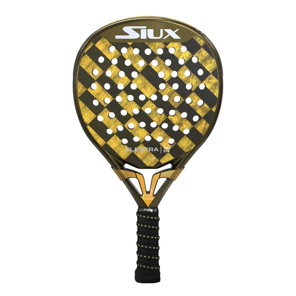 Ракетка для паделя Siux Electra stupa pro St 4, золотой
Ракетка для паделя Siux Electra stupa pro St 4, золотой