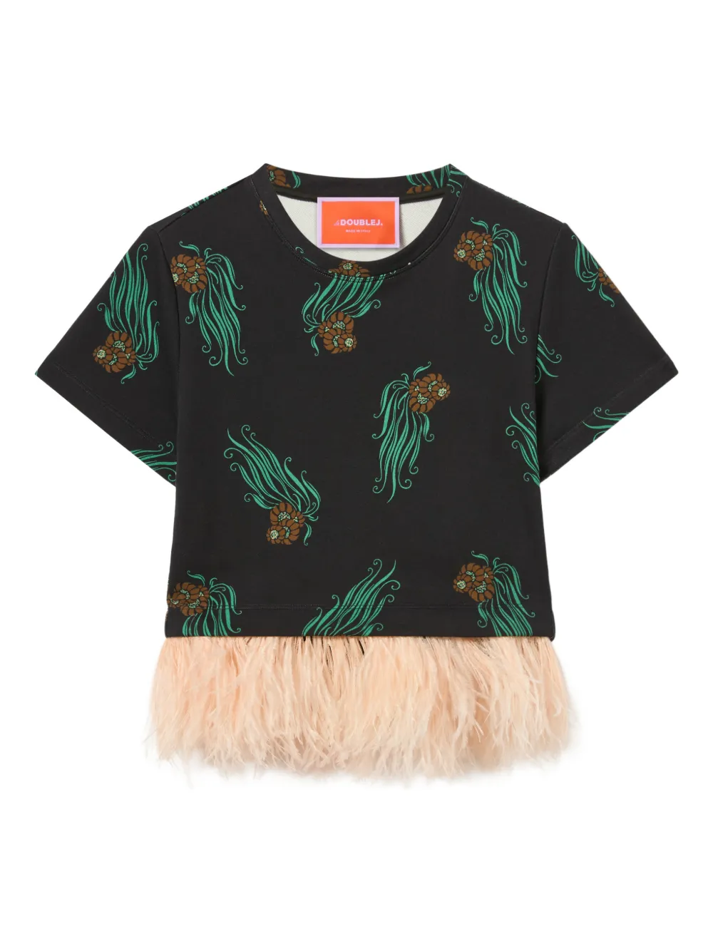 Футболка La Scala с цветочным принтом La Doublej, черный
Футболка La Scala с цветочным принтом La Doublej, черный