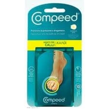 Мозоли на пальцах ног 10 шт. Compeed
Мозоли на пальцах ног 10 шт. Compeed