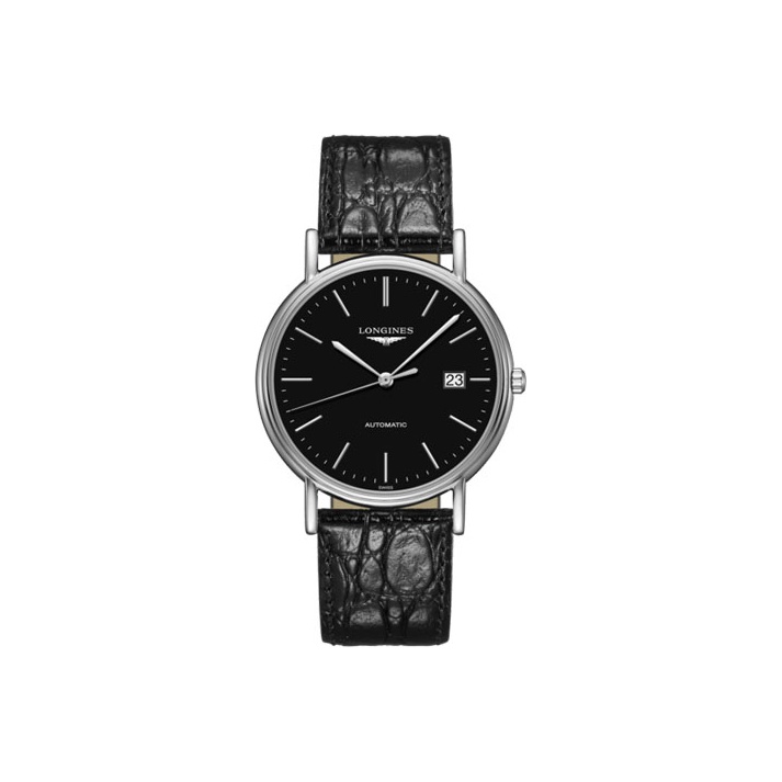Часы из коллекции мужской моды Longines, черный dial
Часы из коллекции мужской моды Longines, черный dial
