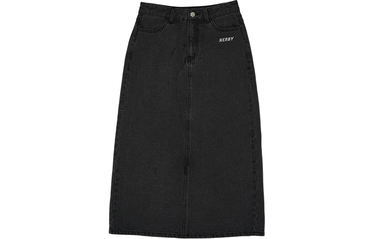 Nerdy SS22 Denim Long Skirt Women's Black
Nerdy SS22 Denim Long Skirt Women's Black