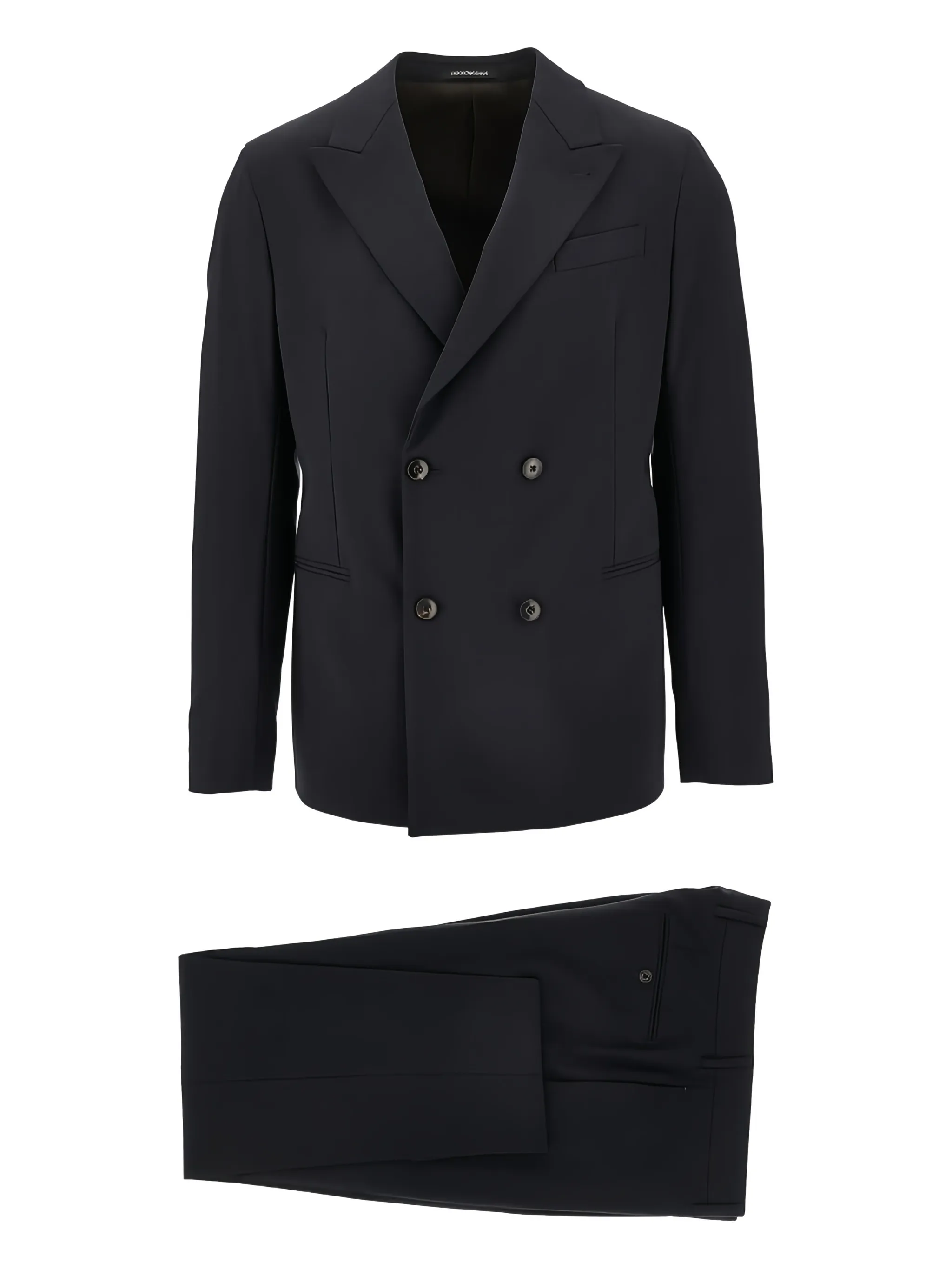 Двубортный костюм Emporio Armani, синий
Двубортный костюм Emporio Armani, синий