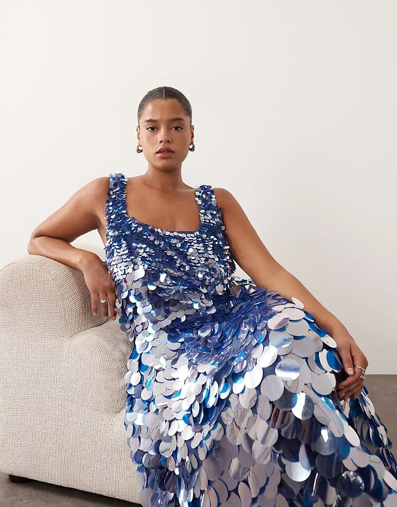 Платье миди ARRANGE Curve с квадратным вырезом, пышной юбкой и отделкой в виде диска, синего цвета
Платье миди ARRANGE Curve с квадратным вырезом, пышной юбкой и отделкой в виде диска, синего цвета